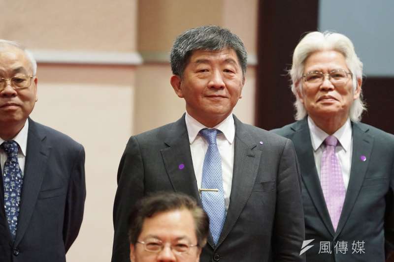 20200520-衛福部長陳時中20日出席閣員合影。(盧逸峰攝) 20200520-衛福部長陳時中20日出席閣員合影。(盧逸峰攝)