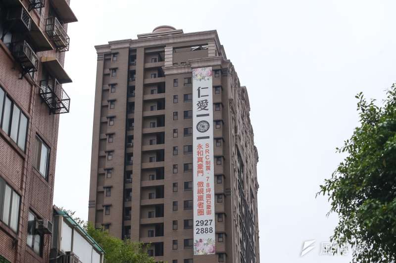 20200522-立委政商關係專題,勝治建設永和「仁愛101」建案。(顏麟宇攝) 20200522-立委政商關係專題,勝治建設永和「仁愛101」建案。(顏麟宇攝)