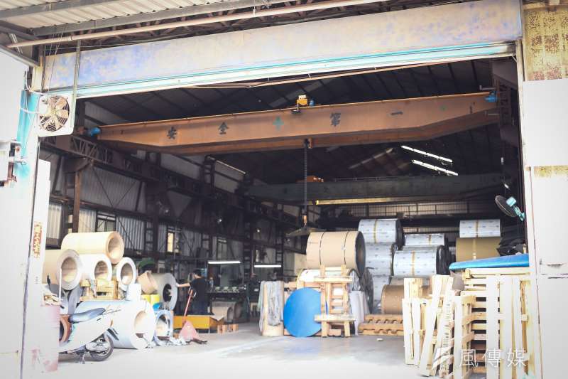 20200610-移工職災配圖,工廠外觀配圖。(陳品佑攝) 20200610-移工職災配圖,工廠外觀配圖。(陳品佑攝)