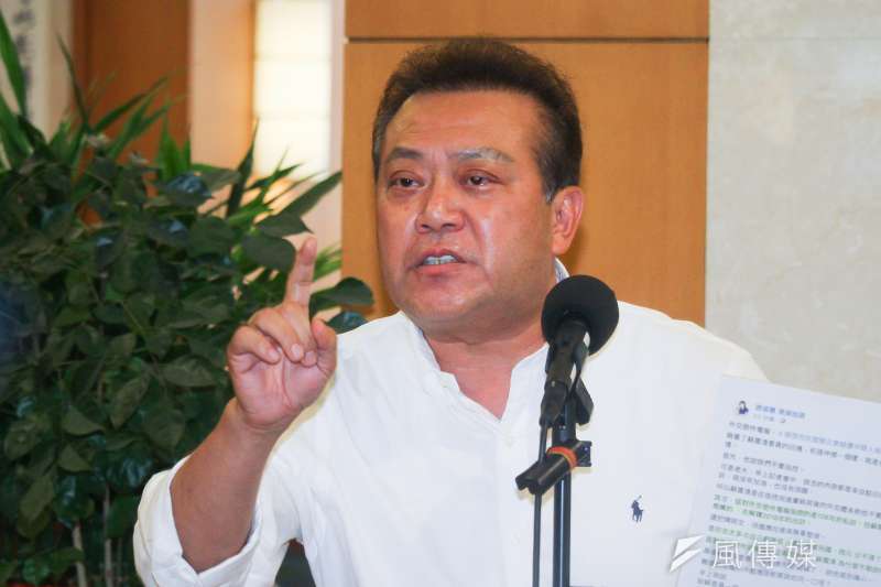 20200720-立委蘇震清召開記者會說明被質疑私訪印尼為不實指控。(蔡親傑攝) 20200720-立委蘇震清召開記者會說明被質疑私訪印尼為不實指控。(蔡親傑攝)