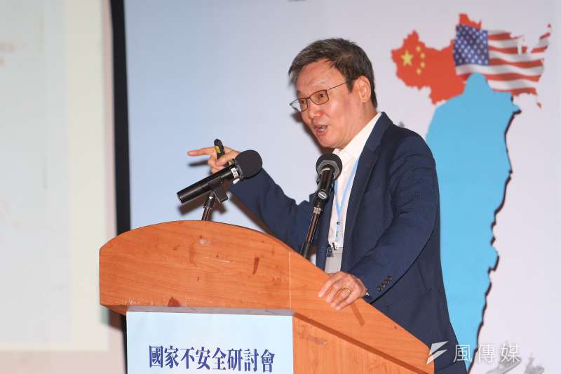 20200822-前國安會秘書長蘇起22日出席「國家不安全研討會:台灣如何轉危為安」。(顏麟宇攝) 20200822-前國安會秘書長蘇起22日出席「國家不安全研討會:台灣如何轉危為安」。(顏麟宇攝)