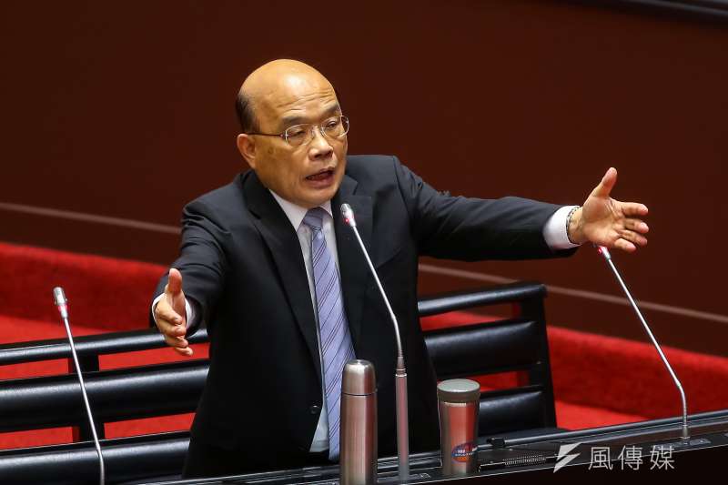 20200918-行政院長蘇貞昌18日針對美豬及美牛進口於立院備詢。(顏麟宇攝) 20200918-行政院長蘇貞昌18日針對美豬及美牛進口於立院備詢。(顏麟宇攝)