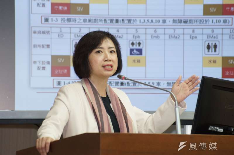 20201022-立委何欣純22日於交通委員會質詢。(盧逸峰攝) 20201022-立委何欣純22日於交通委員會質詢。(盧逸峰攝)