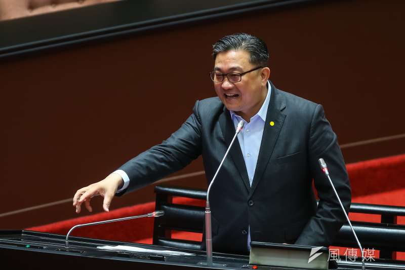 20201215-民進黨立委王定宇15日於立院質詢。(顏麟宇攝) 20201215-民進黨立委王定宇15日於立院質詢。(顏麟宇攝)