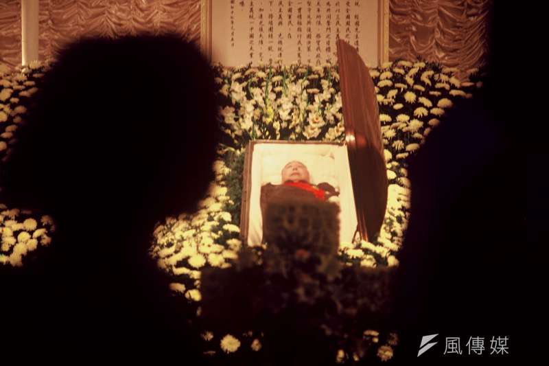 1988年1月13日,台灣最後的強人蔣經國離開人世。(陳愷巨攝) 1988年1月13日,台灣最後的強人蔣經國離開人世。(陳愷巨攝)