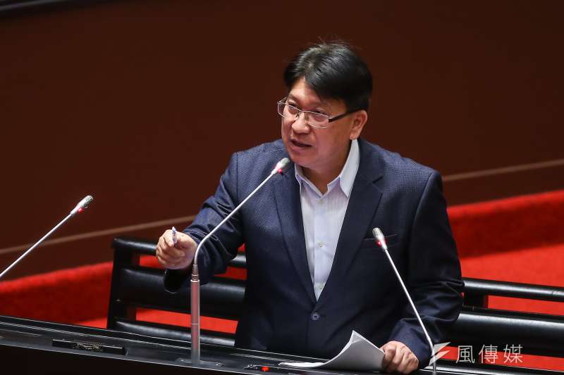 20210316-國民黨立委林思銘16日於立院質詢。(顏麟宇攝) 20210316-國民黨立委林思銘16日於立院質詢。(顏麟宇攝)