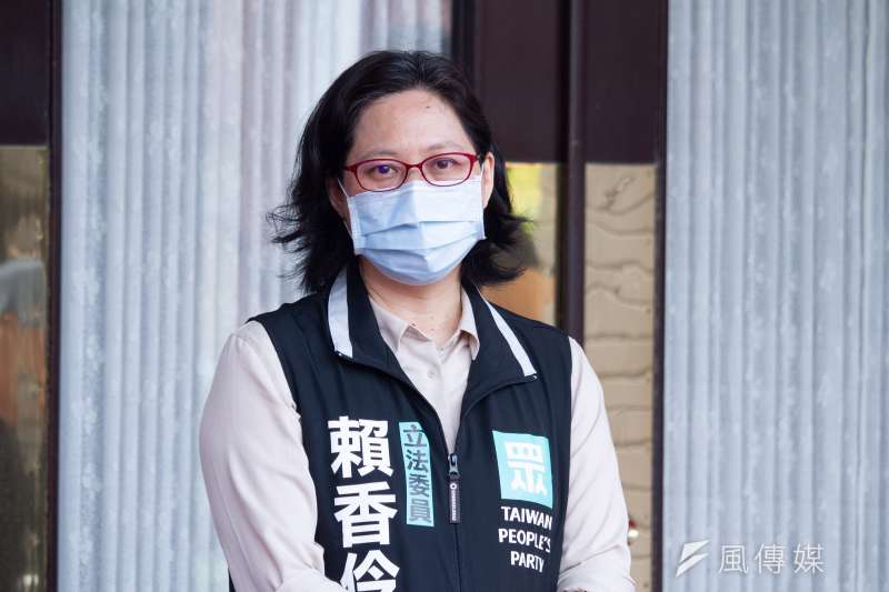 20210513-民眾黨立法院黨團舉行「中央不透明,地方難防疫」記者會,圖為立委賴香伶。(蔡親傑攝) 20210513-民眾黨立法院黨團舉行「中央不透明,地方難防疫」記者會,圖為立委賴香伶。(蔡親傑攝)