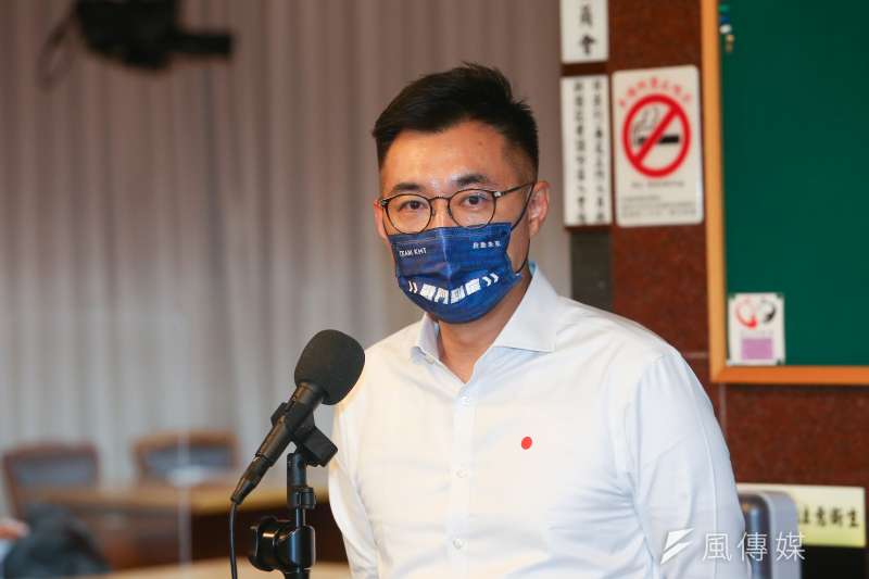 20210914-國民黨主席選舉候選人江啟臣接受媒體聯訪。(顏麟宇攝) 20210914-國民黨主席選舉候選人江啟臣接受媒體聯訪。(顏麟宇攝)