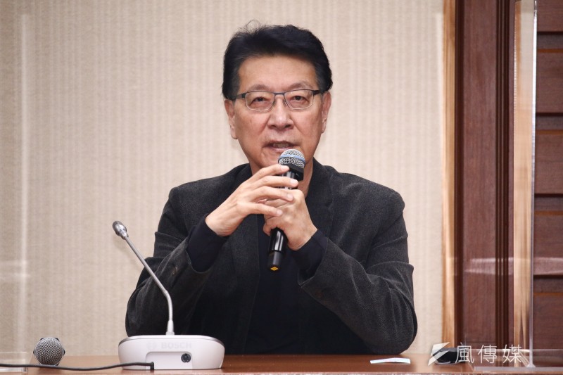 20211112-中廣董事長趙少康出席「公投顧台灣 民主拚未來」記者會。(蔡親傑攝) 20211112-中廣董事長趙少康出席「公投顧台灣 民主拚未來」記者會。(蔡親傑攝)