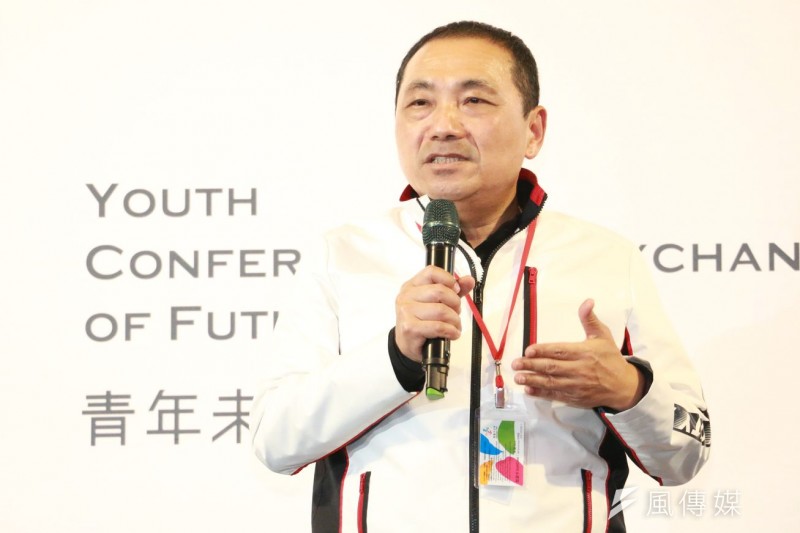 新北市長侯友宜表示，國家遠超過黨跟派，沒有個人，當警察時努力拚命，就是要保衛善良的人民，這個初心永遠沒有變過。（圖／李梅瑛攝）