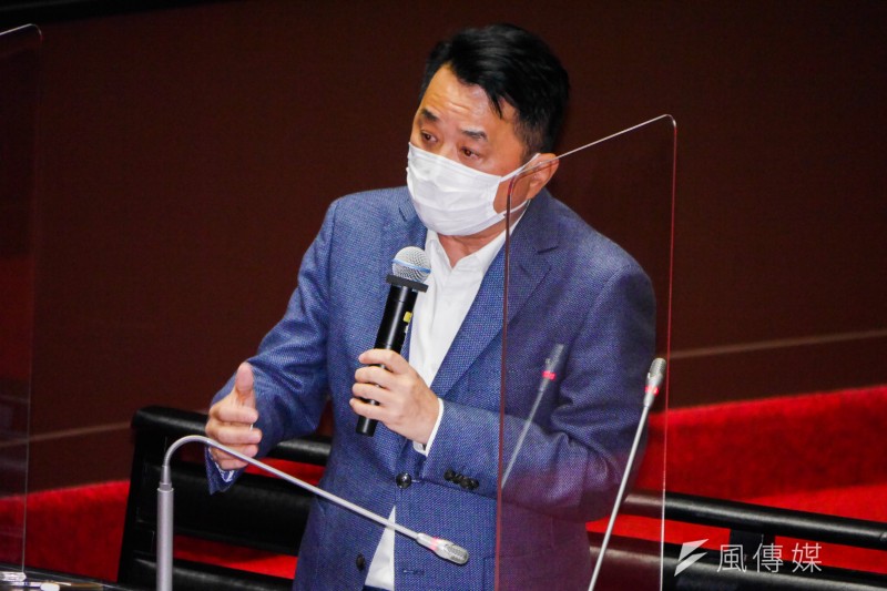 20220408-立委魯明哲於立院質詢。(蔡親傑攝) 20220408-立委魯明哲於立院質詢。(蔡親傑攝)