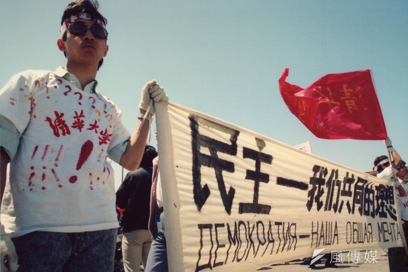 六四天安門事件前夕、北京、1989年、八九六四、8964。(新新聞資料照) 六四天安門事件前夕、北京、1989年、八九六四、8964。(新新聞資料照)