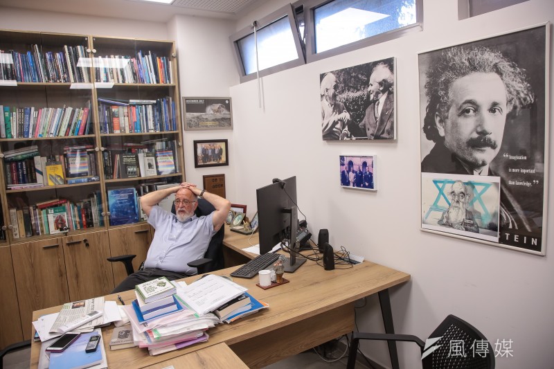 20230607-以色列專題,特拉維夫大學網路研究中心 ICRC 負責人 Prof. Isaac Ben-Israel。(顏麟宇攝) 20230607-以色列專題,特拉維夫大學網路研究中心 ICRC 負責人 Prof. Isaac Ben-Israel。(顏麟宇攝)