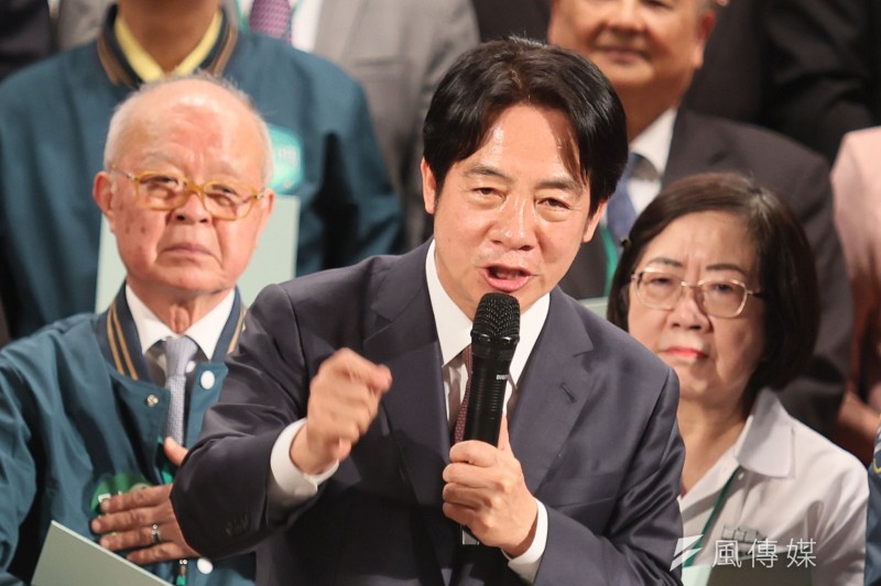 20230926-民進黨總統參選人賴清德26日出席海外賴清德後援總會成立大會。(柯承惠攝) 20230926-民進黨總統參選人賴清德26日出席海外賴清德後援總會成立大會。(柯承惠攝)