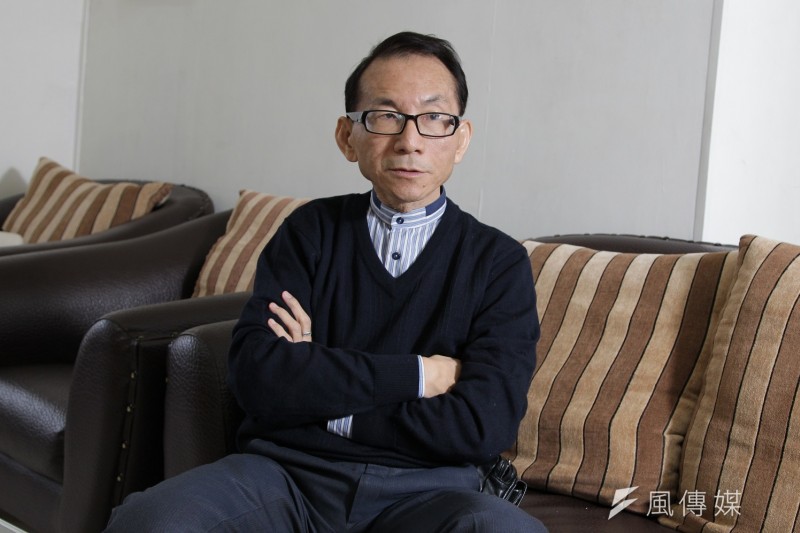 毒物專家林杰樑。（林旻萱攝）