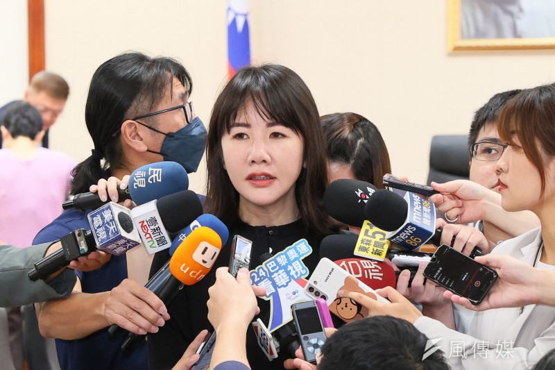 20240711-國民黨立委謝衣鳳11日接受媒體聯訪。（顏麟宇攝）