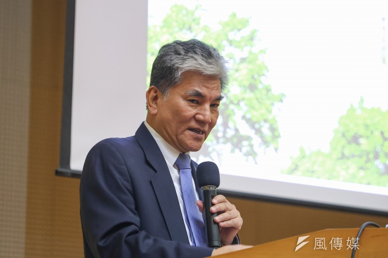 20250118-前內政部長李鴻源18日出席「川普新政府與亞太新局」台灣的綜合安全策略座談會。（顏麟宇攝）