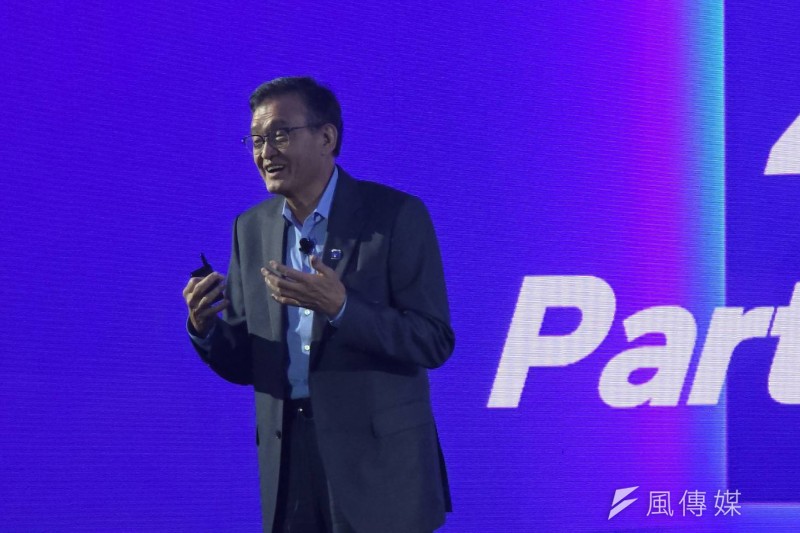 intel CEO 陳立武。（魏鑫陽攝）