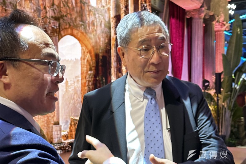 台泥董事長張安平。（張瀞文攝）