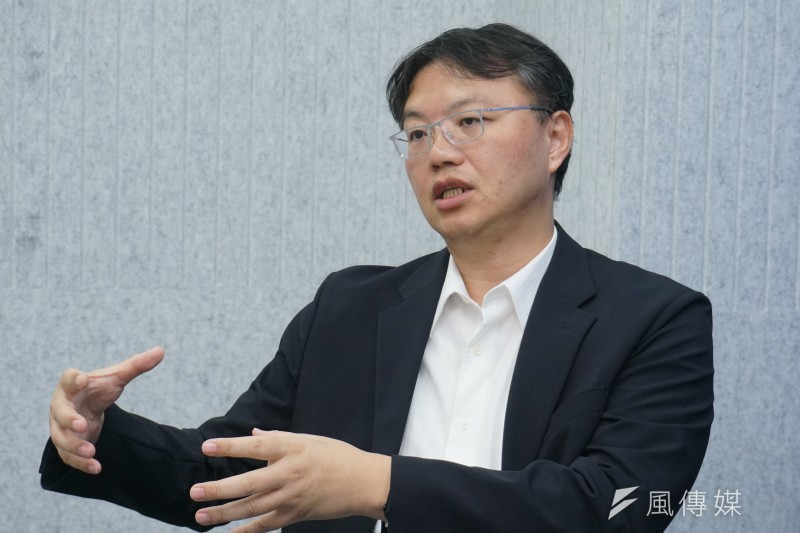台灣思科技術長謝奇霖專訪。（蔡親傑攝）