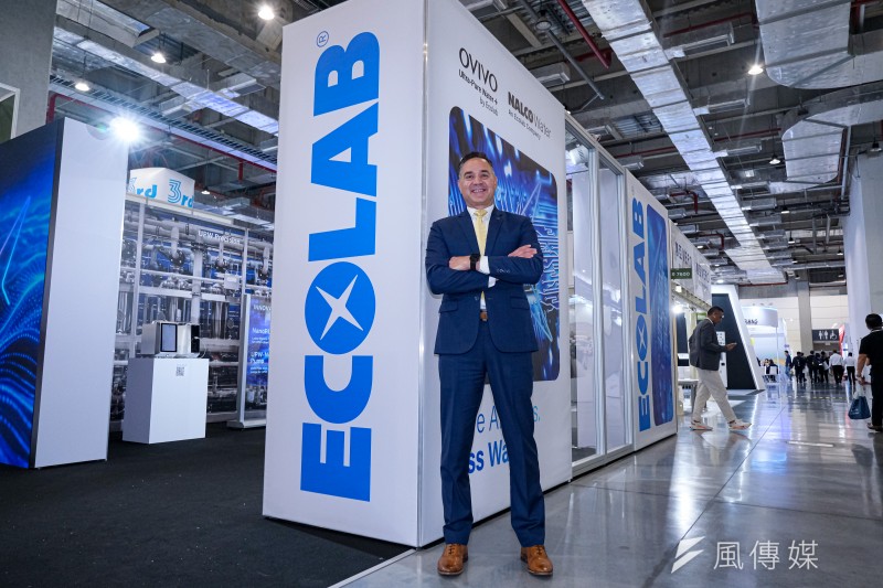 20260903-Ecolab 全球高科技事業群執行副總暨總經理Josh Magnuson 於3日接受《風傳媒》專訪。(劉偉宏攝) 20260903-Ecolab 全球高科技事業群執行副總暨總經理Josh Magnuson 於3日接受《風傳媒》專訪。(劉偉宏攝)