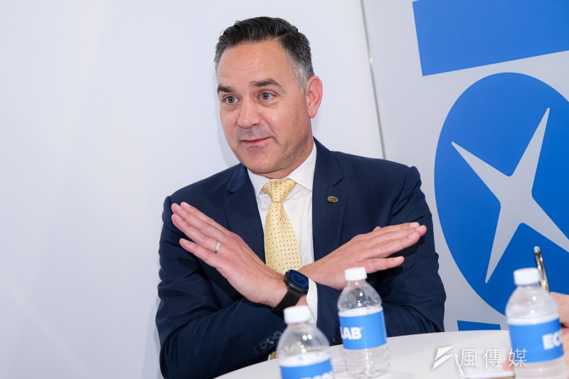 20260903-Ecolab 全球高科技事業群執行副總暨總經理Josh Magnuson 於3日接受《風傳媒》專訪。（劉偉宏攝）
