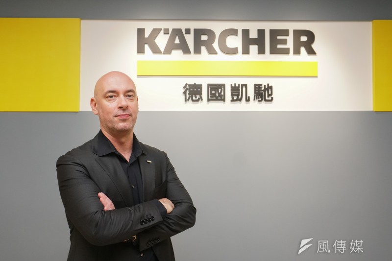 20260914-德國凱馳集團亞太區域總裁瓦萊裡奧．佩魯奇（Valerio Perucci）專訪。（蔡親傑攝）