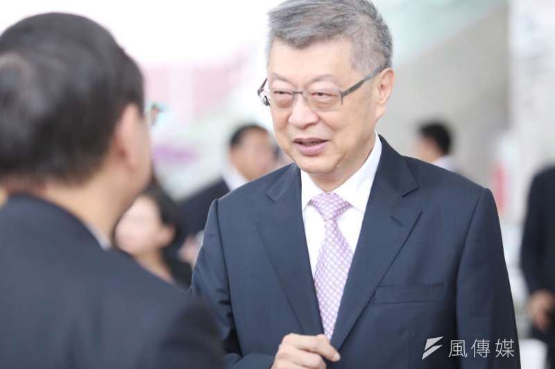 前行政院長陳冲在媒體專欄討論房屋稅,引來財政部反駁。(林韶安攝)