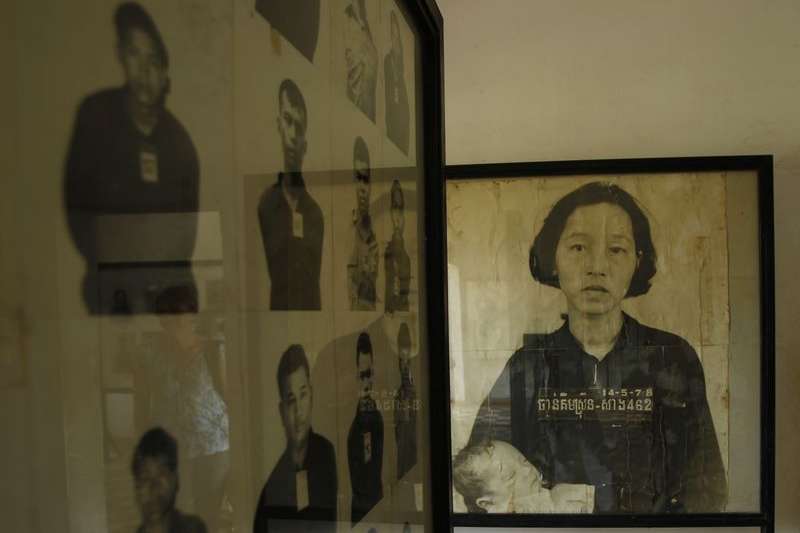 柬埔寨赤柬大屠殺的受難者 柬埔寨赤柬大屠殺的受難者