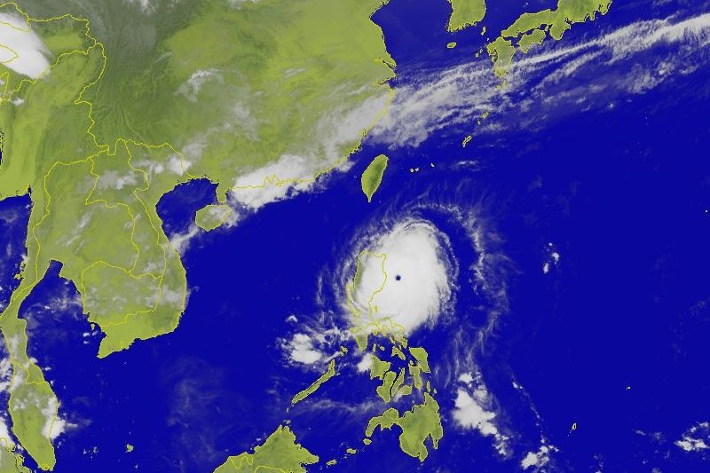 紅霞颱風海上警報發布輕颱白海豚形成 風傳媒