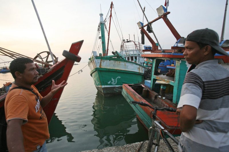 漂流海上、淪為難民的緬甸羅興亞人（Rohingya）。