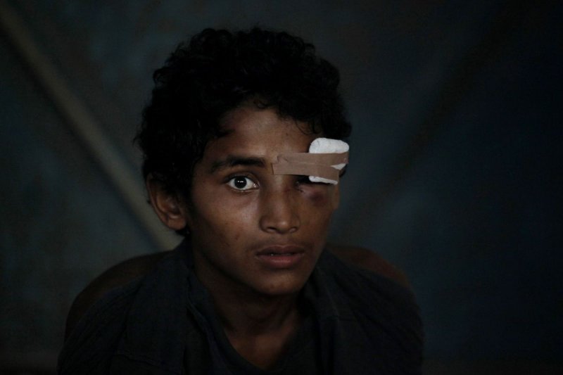 漂流海上、淪為難民的緬甸羅興亞人(Rohingya)。 漂流海上、淪為難民的緬甸羅興亞人(Rohingya)。