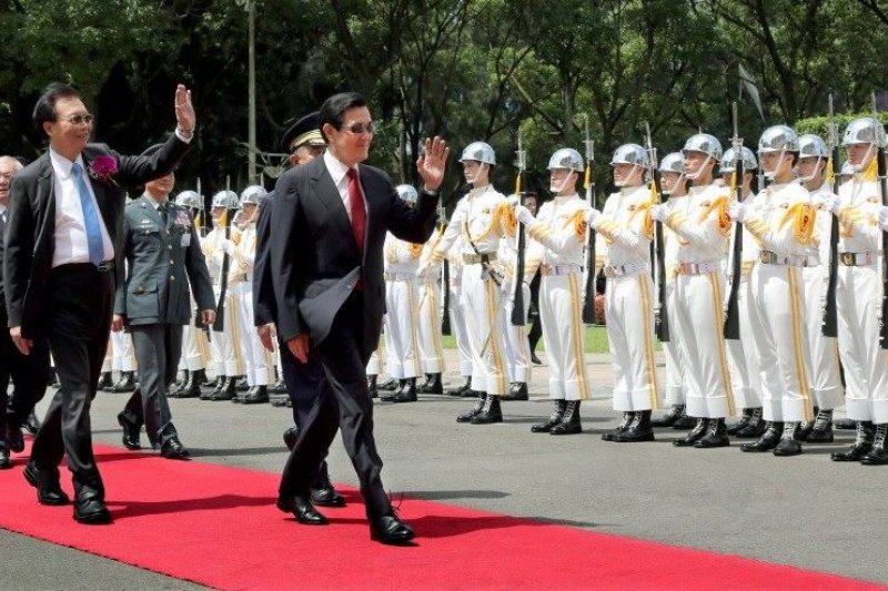 馬英九出席中央警察大學畢業典禮。（馬英九總統臉書）