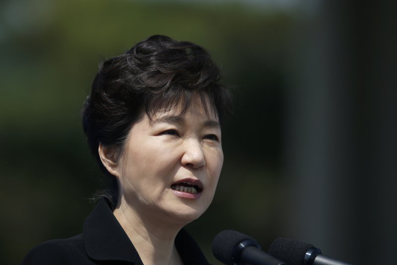 南韓總統朴槿惠近期深陷親信門風暴。(美聯社)