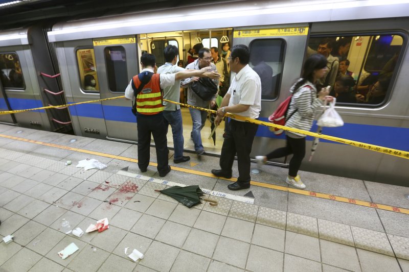 2014年5月21日鄭捷台北捷運隨機殺人事件(美聯社) 2014年5月21日鄭捷台北捷運隨機殺人事件(美聯社)