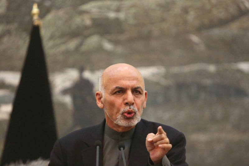 阿富汗總統賈尼（Ashraf Ghani）。（美聯社）