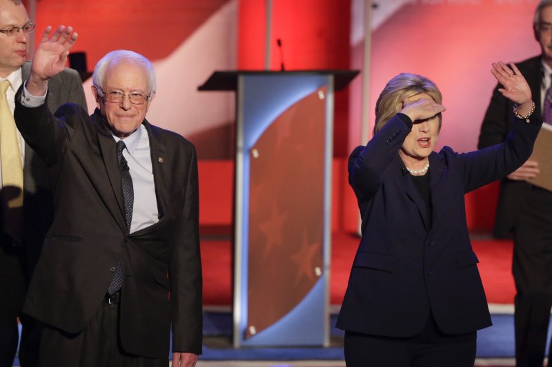 美國總統大選黨內初選,民主黨希拉蕊.柯林頓(Hillary Clinton)與桑德斯(Bernie Sanders)競爭激烈(美聯社) 美國總統大選黨內初選,民主黨希拉蕊.柯林頓(Hillary Clinton)與桑德斯(Bernie Sanders)競爭激烈(美聯社)