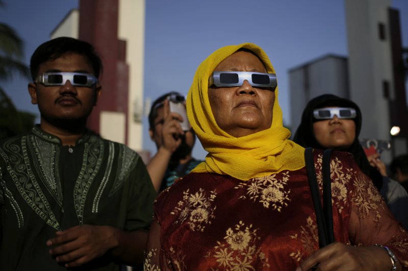 印尼日食（美聯社）