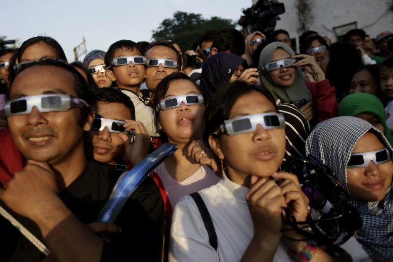 印尼日食（美聯社）