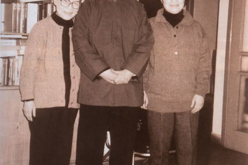 「我們仨」錢鍾書與楊絳、錢瑗(取自網路) 「我們仨」錢鍾書與楊絳、錢瑗(取自網路)