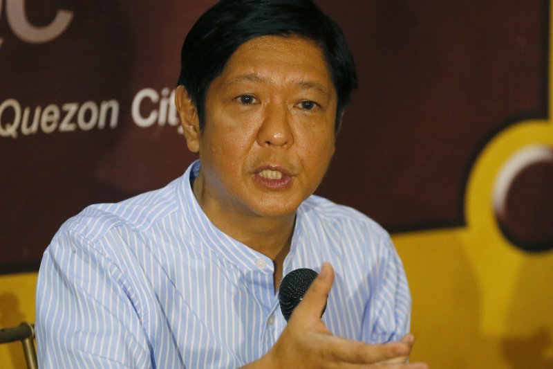 競選菲律賓副總統失利的小馬可仕（Ferdinand "Bongbong" Marcos Jr.）（美聯社）