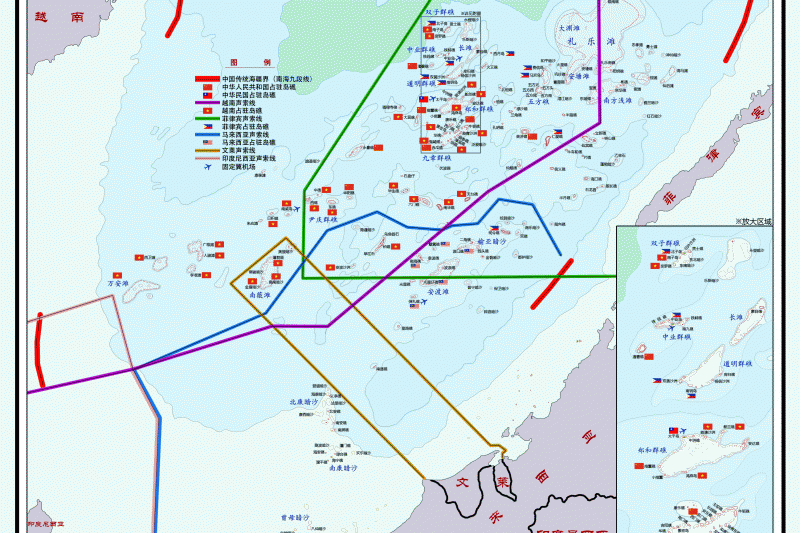 2012南海情事圖 2012南海情事圖
