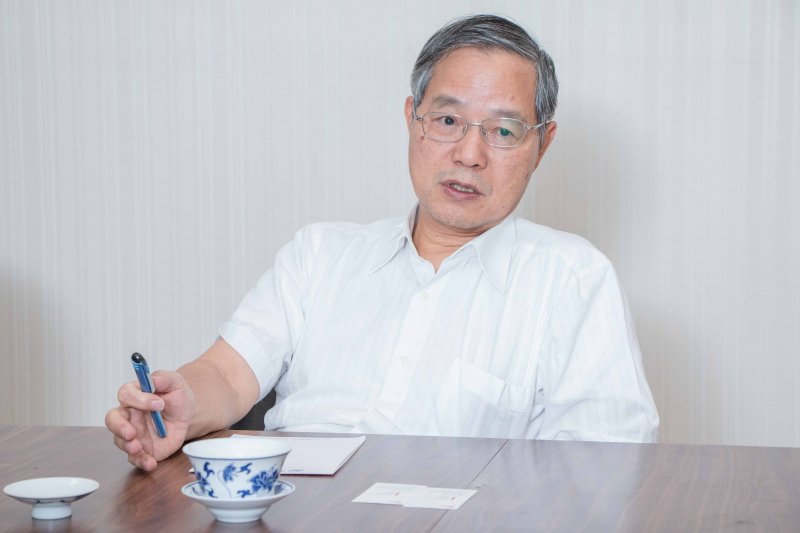 專訪國發會主委陳添枝。(李振均攝) 專訪國發會主委陳添枝。(李振均攝)