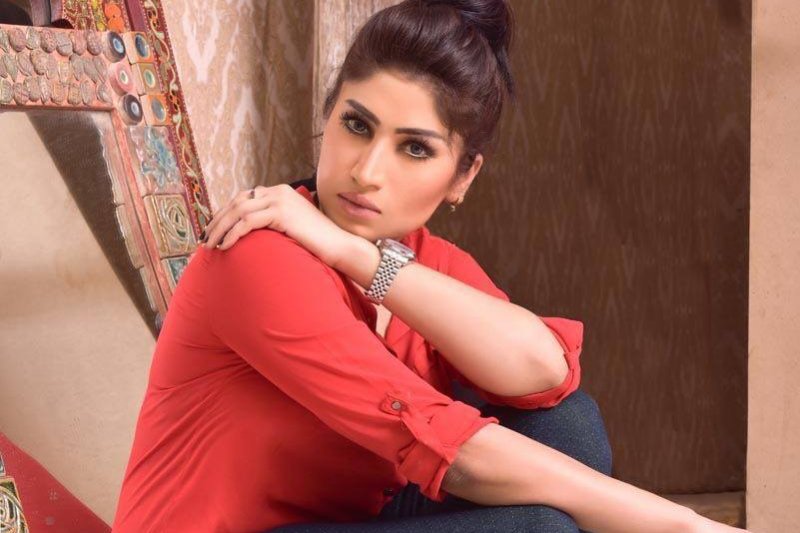 巴基斯坦女星坎迪亞・布洛許（Qandeel Baloch）遭親生兄弟「榮譽處決」。（個人臉書）