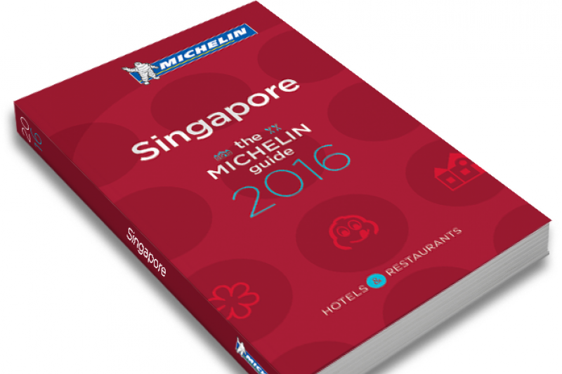 於21日公布的《新加坡米其林指南2016》(2016 Michelin Guide Singapore)。(取自:Michelin Guide Singapore 臉書) 於21日公布的《新加坡米其林指南2016》(2016 Michelin Guide Singapore)。(取自:Michelin Guide Singapore 臉書)