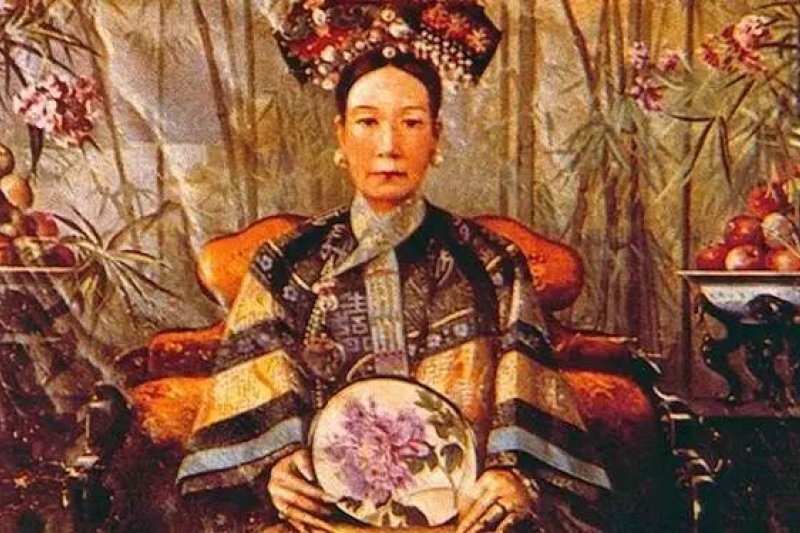 慈禧太后。 慈禧太后。
