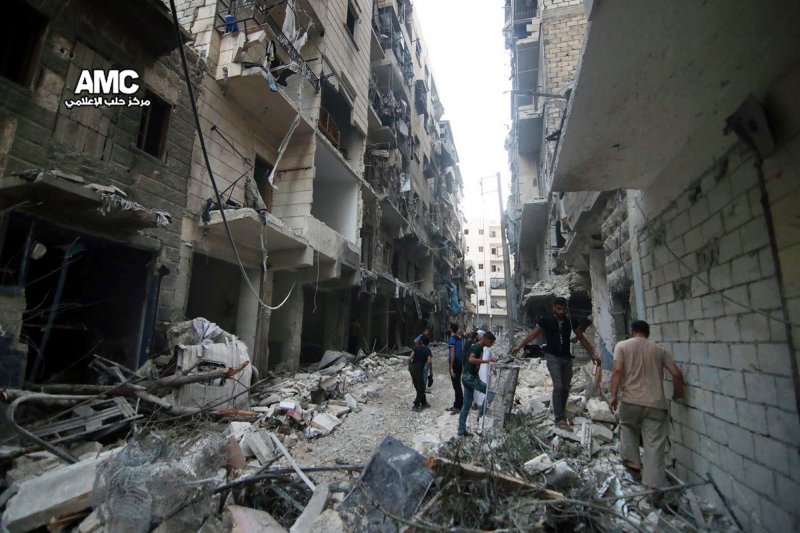 敘利亞北部大城阿勒坡(Aleppo)飽受戰火蹂躪(AP) 敘利亞北部大城阿勒坡(Aleppo)飽受戰火蹂躪(AP)