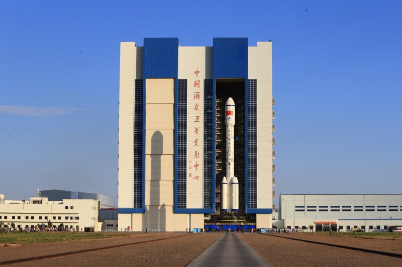 中國酒泉衛星發射中心(新華社) 中國酒泉衛星發射中心(新華社)