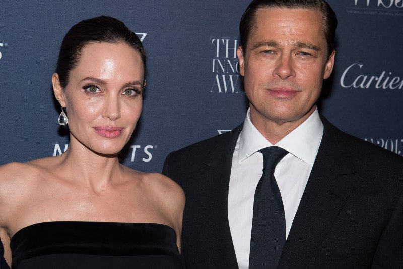 安潔莉娜裘莉(Angelina Jolie)與布萊德彼特(Brad Pitt)(AP) 安潔莉娜裘莉(Angelina Jolie)與布萊德彼特(Brad Pitt)(AP)