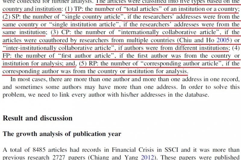 圖五:台灣中部國立大學教師的升等副教授代表著作(Hsu and Chiang, 2015, p.161)。(作者提供) 圖五:台灣中部國立大學教師的升等副教授代表著作(Hsu and Chiang, 2015, p.161)。(作者提供)